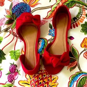 Sooo adorable RED shoes ❤️ Never worn. NWOT